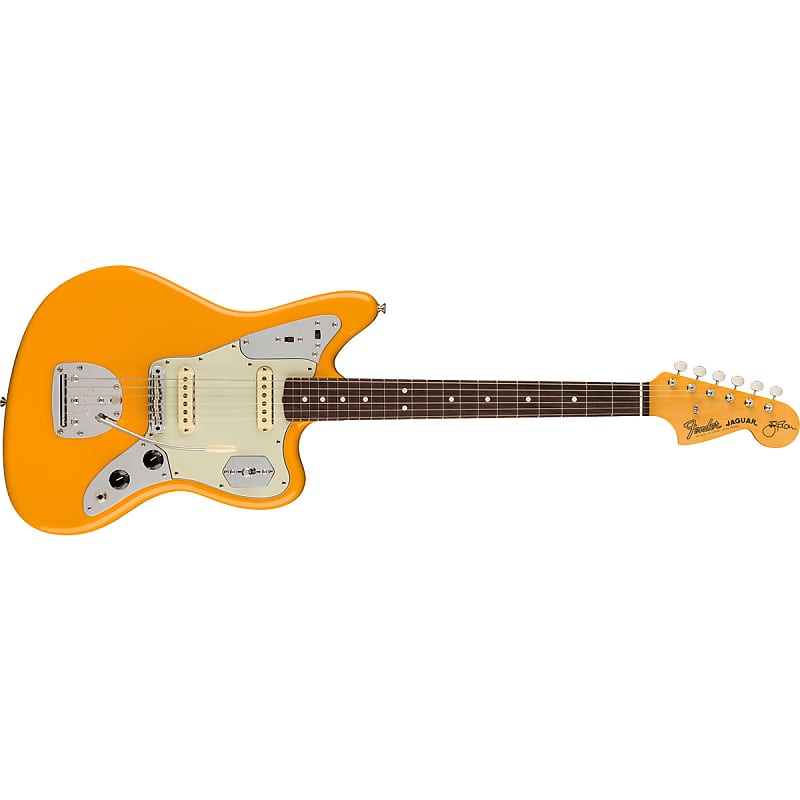 Fender Johnny Marr Signature Jaguar Electric Guitar Rosewood Fingerboard Fever Dream Yellow - 011640 image 1