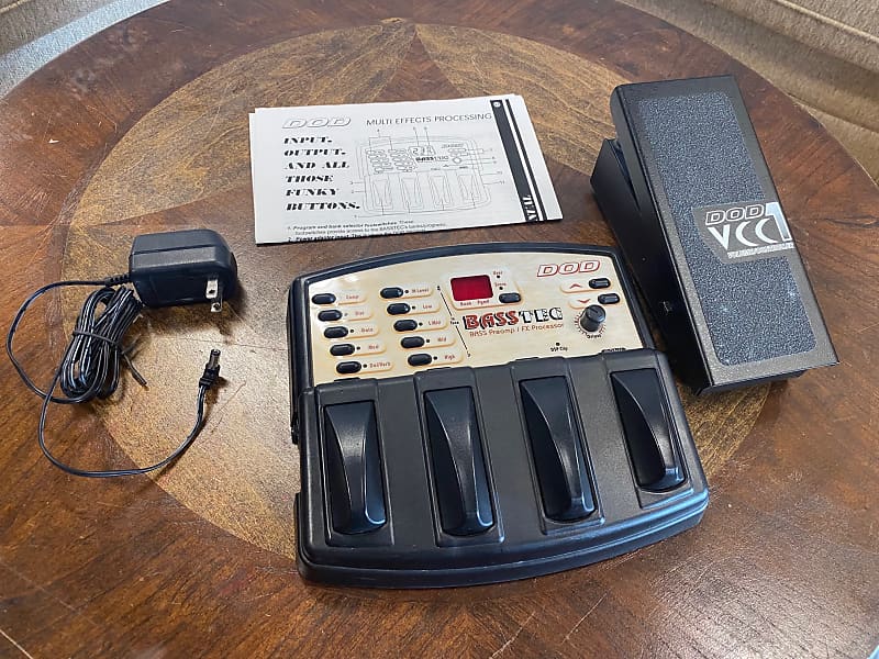 DOD Bass TEC bass preamp/FX processor 1998 Reverb