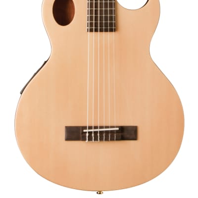 Washburn - Natural Festival Series Nylon String Cutaway Classical Acoustic Electric! EACT42S image 1