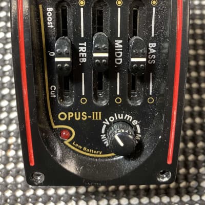 Opus III Acoustic Preamp With 3 Band EQ for sale