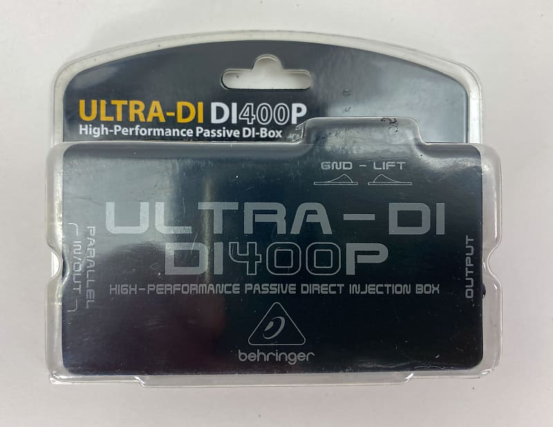 Behringer Ultra-di DI400P High Performance Passive Di-box image 1