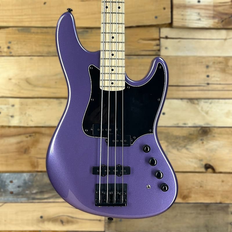 Anaconda Ultra PJ4 Essence 4-String Bass (2021) Metallic Purple w/DiMarzio Pickups image 1