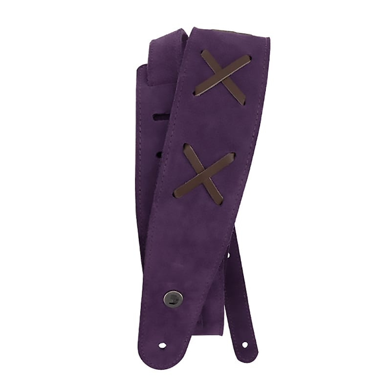 Planet Waves 25VJH00 Vintage Suede Guitar Bass Strap, 2.5