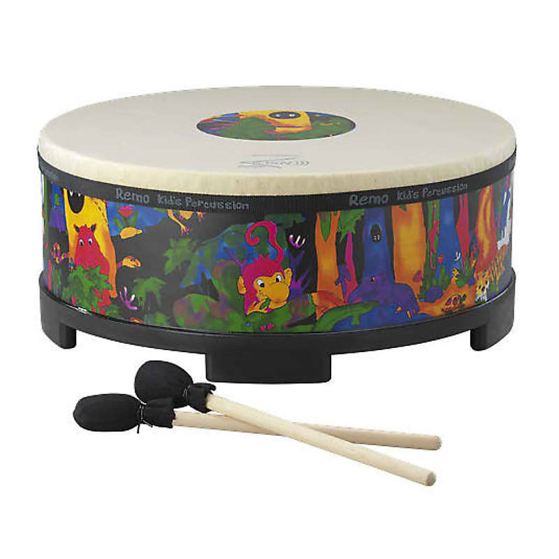 REMO - KD-5818-01-CST - Remo-Kids Percussion Gathering Drum 8x18