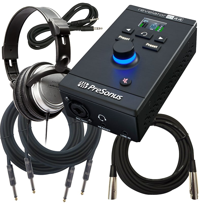 PreSonus Revelator io44 USB-C Audio Interface STUDIO RIG | Reverb