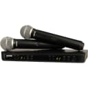 Shure BLX288/PG58 J10, Two PG58 Handheld Microphones Dual Channel Handheld Wireless System - J10