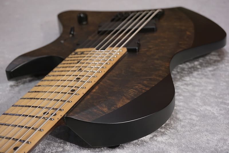 Abasi Guitars [USED] Custom 8 Burl Maple Top Multi Scale