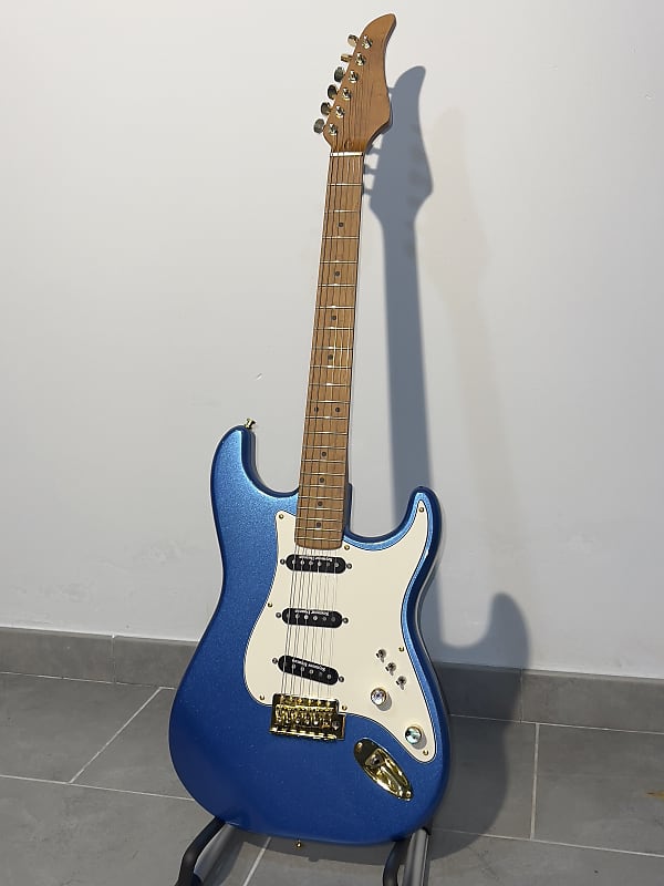 Schecter Hal Lindes Stratocaster Lake Placid Blue - | Reverb Australia