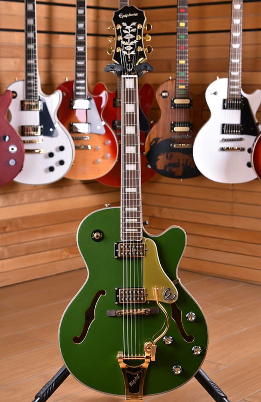 Epiphone Emperor Swingster Forest Green Metallic image 1