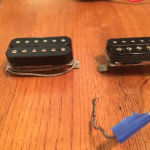 Gibson T-Top Humbucker Set -- 1978 Black with Screws and Springs image 13