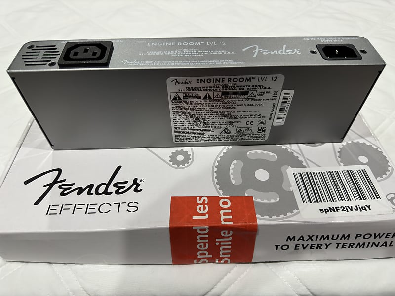 Fender Engine room LVL 8 Pedal board PSU 2023 - NEW RELEASE! - As seen  above ! Authorized dealer. thanks