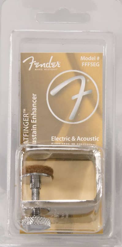 Genuine Fender FatFinger for Guitar, Nickel 099-2180-100