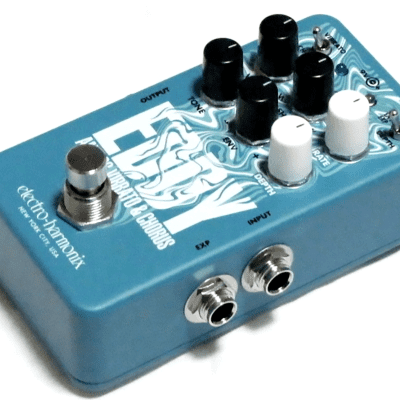 Used Electro-Harmonix EHX Eddy Analog Vibrato & Chorus Guitar Effects Pedal image 2