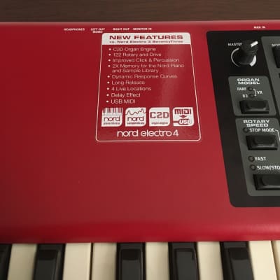 Nord Electro 4 SW73 Semi-Weighted 73-Key Digital Piano