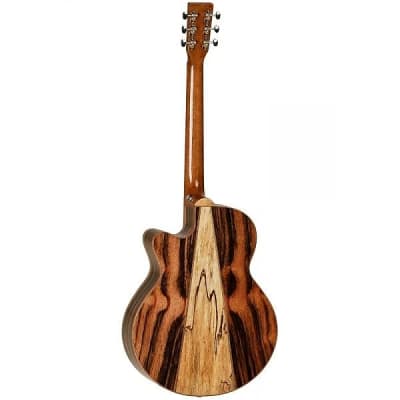 Tanglewood TWJSFCE Java Super Folk Electro Acoustic Guitar - Cedar Top image 1