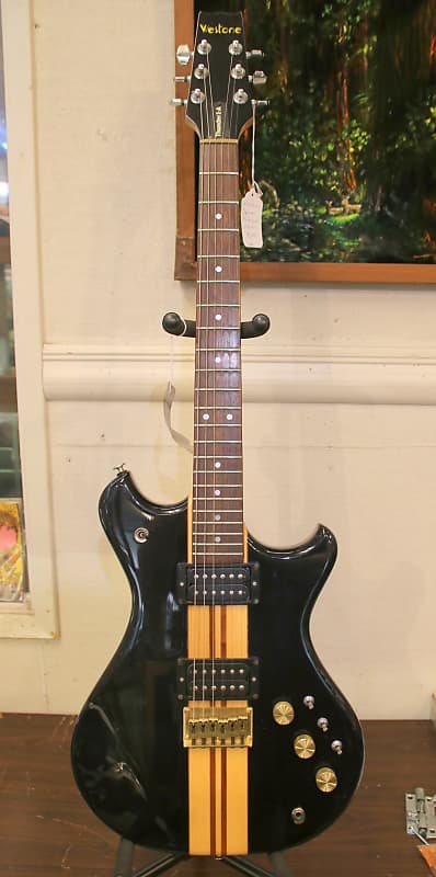 Westone Matsumoku Japan Thunder I-A 1980s - Black/Natural See Thru Electric Guitar image 1