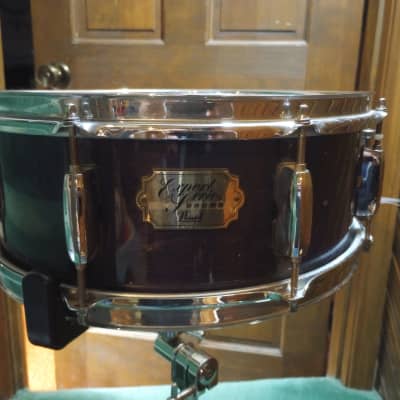 Pearl Export Series 5.5x14 Snare Drum 1990's - Purple/Cobalt Lacquer image 2