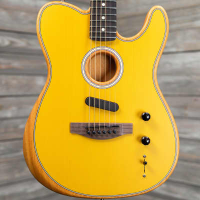 Fender Acoustasonic Player Telecaster Guitar - Butterscotch Blonde