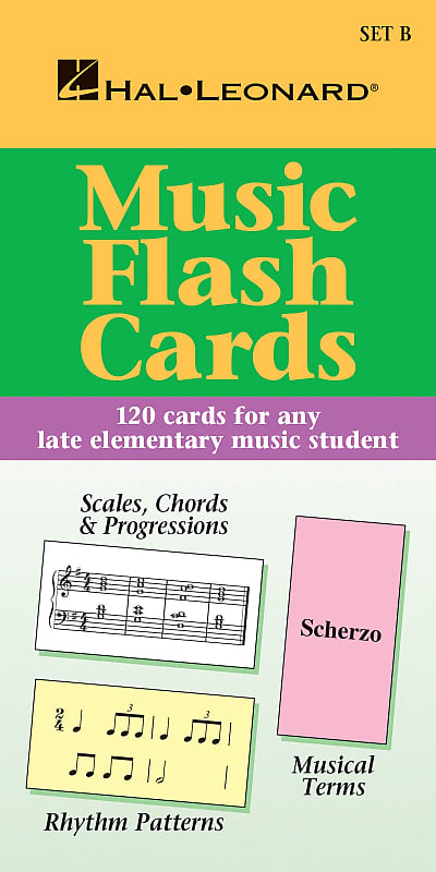 Music Flash Cards (Set B) image 1