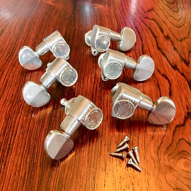 Grover Futura PAF guitar tuners c 1960 Chrome original Reverb