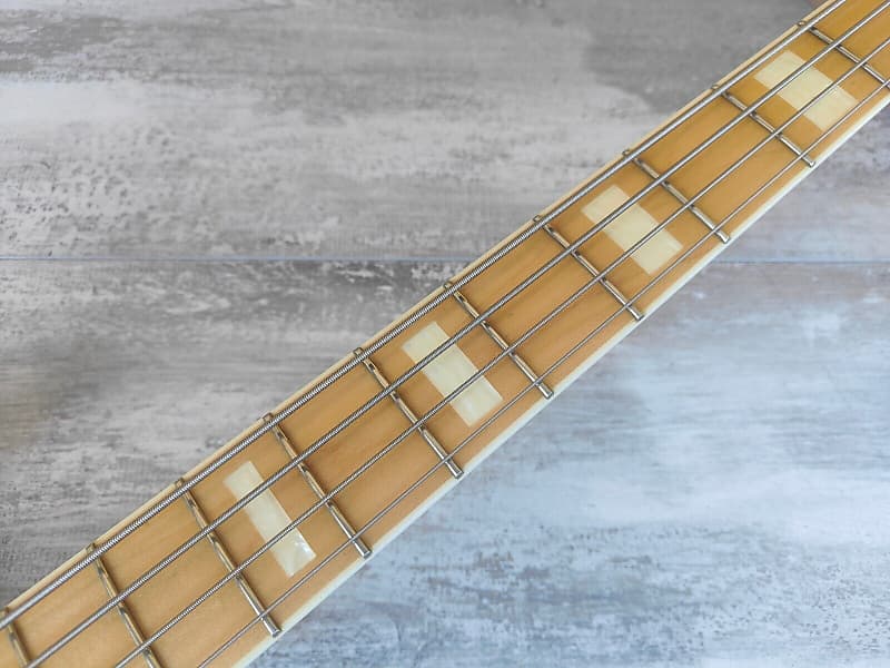 2012 Edwards Japan (by ESP) E-AM-135AS/M Jazz Bass (Natural
