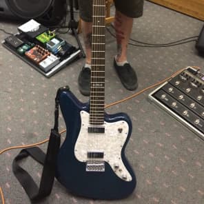 ESP LTD XJ6 (Jaguar/Jazzmaster Style) 90s Transparent Blue