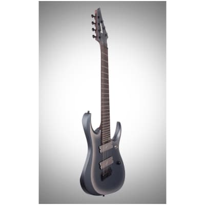 Ibanez RGD71ALMS Axion Label Electric Guitar, 7-String, Black Aurora Burst image 4