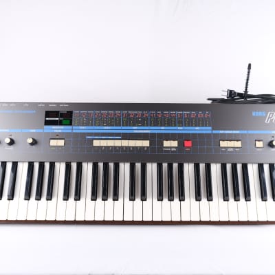 Korg Poly-61 service with custom wood sides and bottom