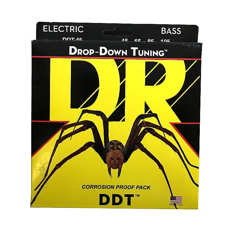 DR Bass Strings DDT Drop Down Tuning 45-105 image 1