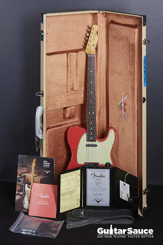 Fender Custom Shop 64 Telecaster Relic Fiesta Red 2024 (Cod