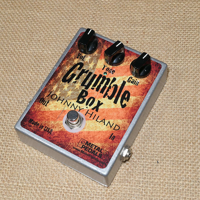 Metal Pedals Johnny Hiland Grumble Box Distortion Overdrive Reverb