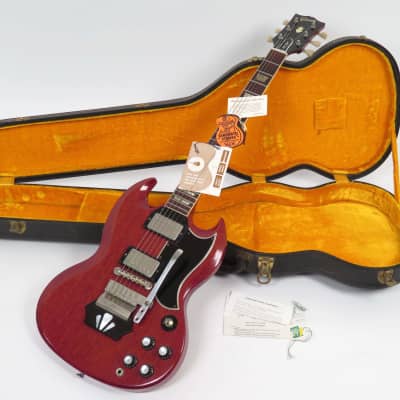 Gibson Les Paul (SG) Standard with Ebony Block Vibrola 1962 - 1963