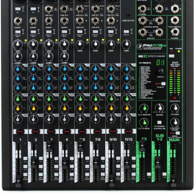 Mackie ProFX12v3 12-channel Mixer with USB and Effects (ProFX12v3d3)