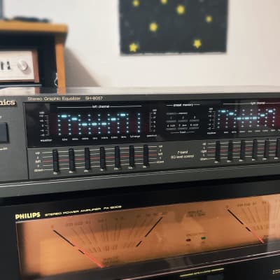 Technics Stereo Graphic Equalizer SH-8057. Digital Memory W