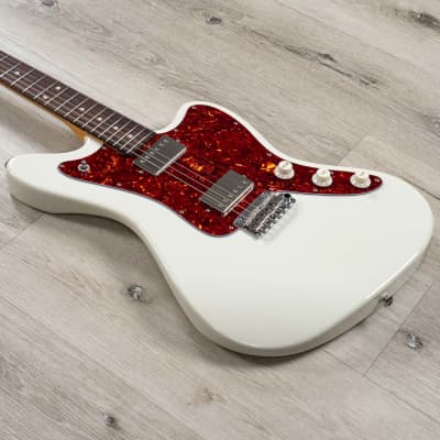 Suhr Classic JM HH Guitar, Gotoh 510 Tremolo Bridge, Olympic White for sale