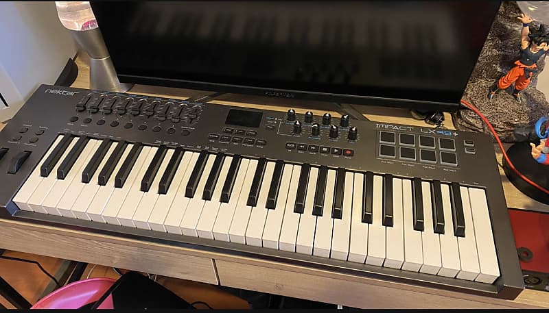 Nektar Impact LX49+ USB MIDI Keyboard Controller | Reverb