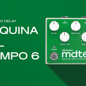 Dedalo MDT-6 - Tap Tempo Delay - Maquina del Tiempo image 2
