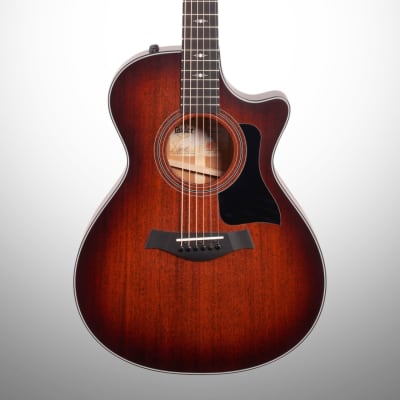 Taylor 322ce Grand Concert Acoustic-Electric Guitar, Shaded Edge Burst image 1