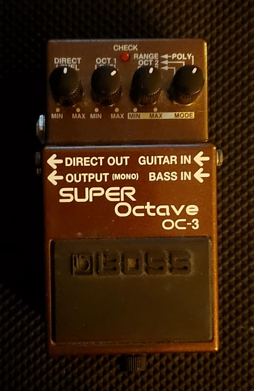 Boss OC-3 Super Octave | Reverb