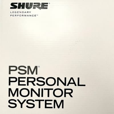 SHURE  PSM300 twin Pack Pro  2022 Black image 1