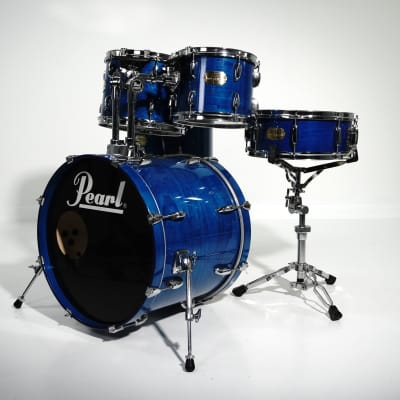 Pearl Export in Blue with Snare 20,10,12,14,14 image 3