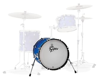 Gretsch Catalina Club 14x20 Bass Drum in Satin Blue Flame Blue Satin Flame, CT1-1420B-BSF image 1
