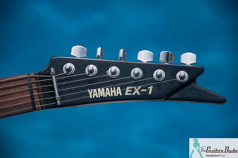 YAMAHA エクスプローラー　EX-1 1984 Yamaha EX-1 Explorer Electric - Rare Dark Blue Sparkle
