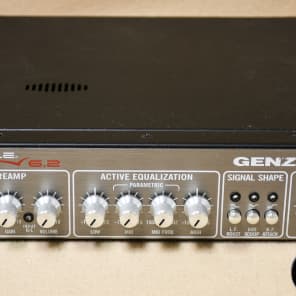 USED Genz Benz Shuttle 6.2 Tube Preamp Bass Amplifier Head
