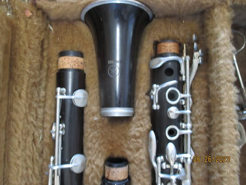Yamaha YCL-24 wood Clarinet. Made in Japan | Reverb