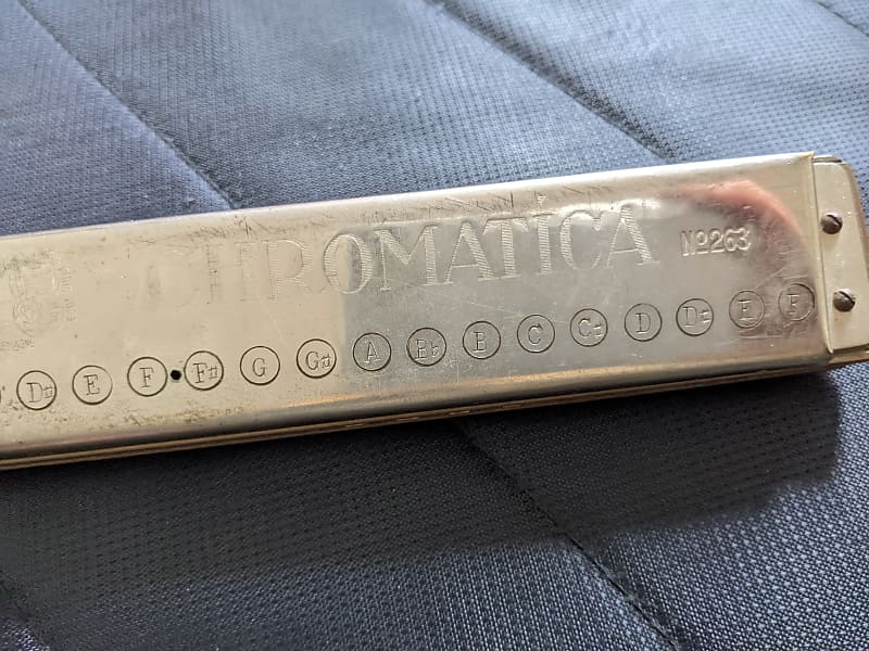 Hohner Chromatica No. 263 w/ Box Chrome | Reverb