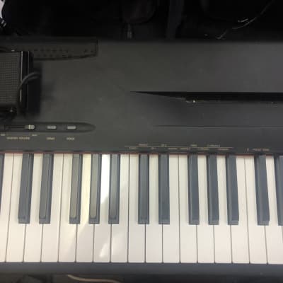 Yamaha p-60 digital piano black image 1