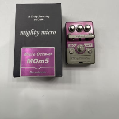 Guyatone MOm5 Mighty Micro Octave Octaver Guitar Effect Pedal MIJ Japan + Box image 1