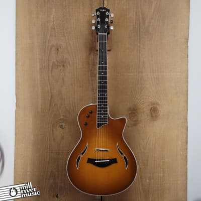 Taylor T5z Standard Acoustic Electric Guitar Honey Sunburst w/ Aerocase Used for sale