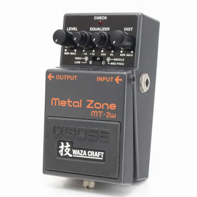 BOSS l Zone MT-2w エフェクターwaza craft Boss MT-2w Metal Zone Waza Craft – Music Villa MT